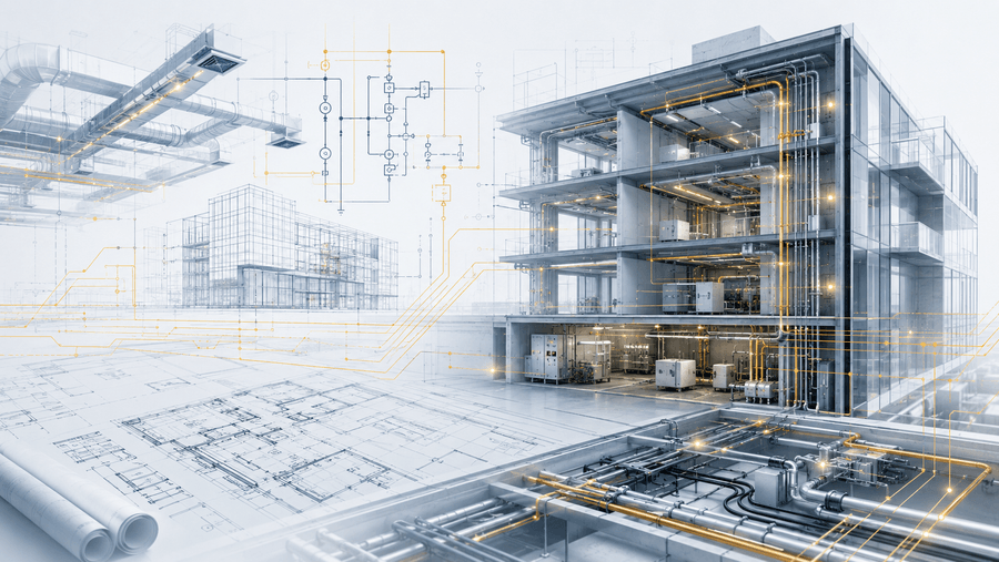 Coordinación de instalaciones en un proyecto de edificación