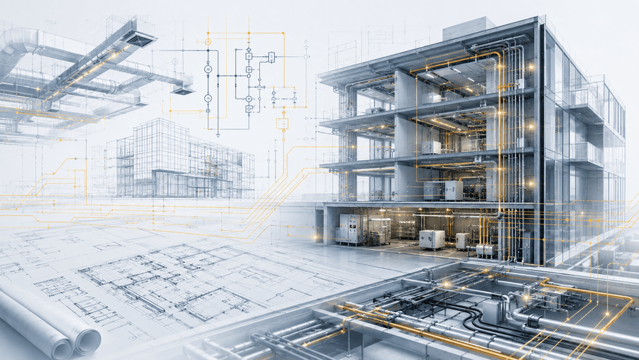 Coordinación de instalaciones en un proyecto de edificación